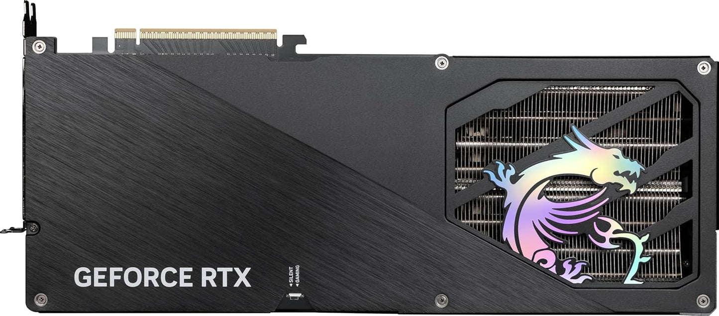 MSI GeForce RTX 5090 32G Gaming Trio OC — 32GB GDDR7 (28Gbps/512-bit), PCIe 5, Boost: 2482 MHz, HDMI 2.1b, DisplayPort 2.1b
