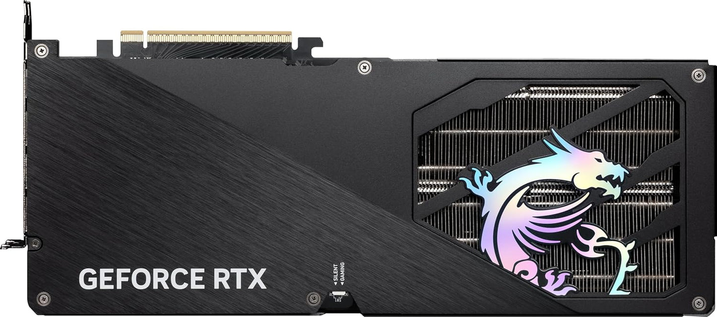MSI GeForce RTX 5080 16G Gaming Trio OC — 16GB GDDR7 (30Gbps/256-bit), PCIe 5, Boost: 2745 MHz, HDMI 2.1b, DisplayPort 2.1b