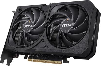 MSI GeForce RTX 5050 8G Shadow 2X OC - 8GB GDDR6 (20Gbps/128-bit), PCIe 5, Boost: 2602 Hz, HDMI 2.1b, DisplayPort 2.1b
