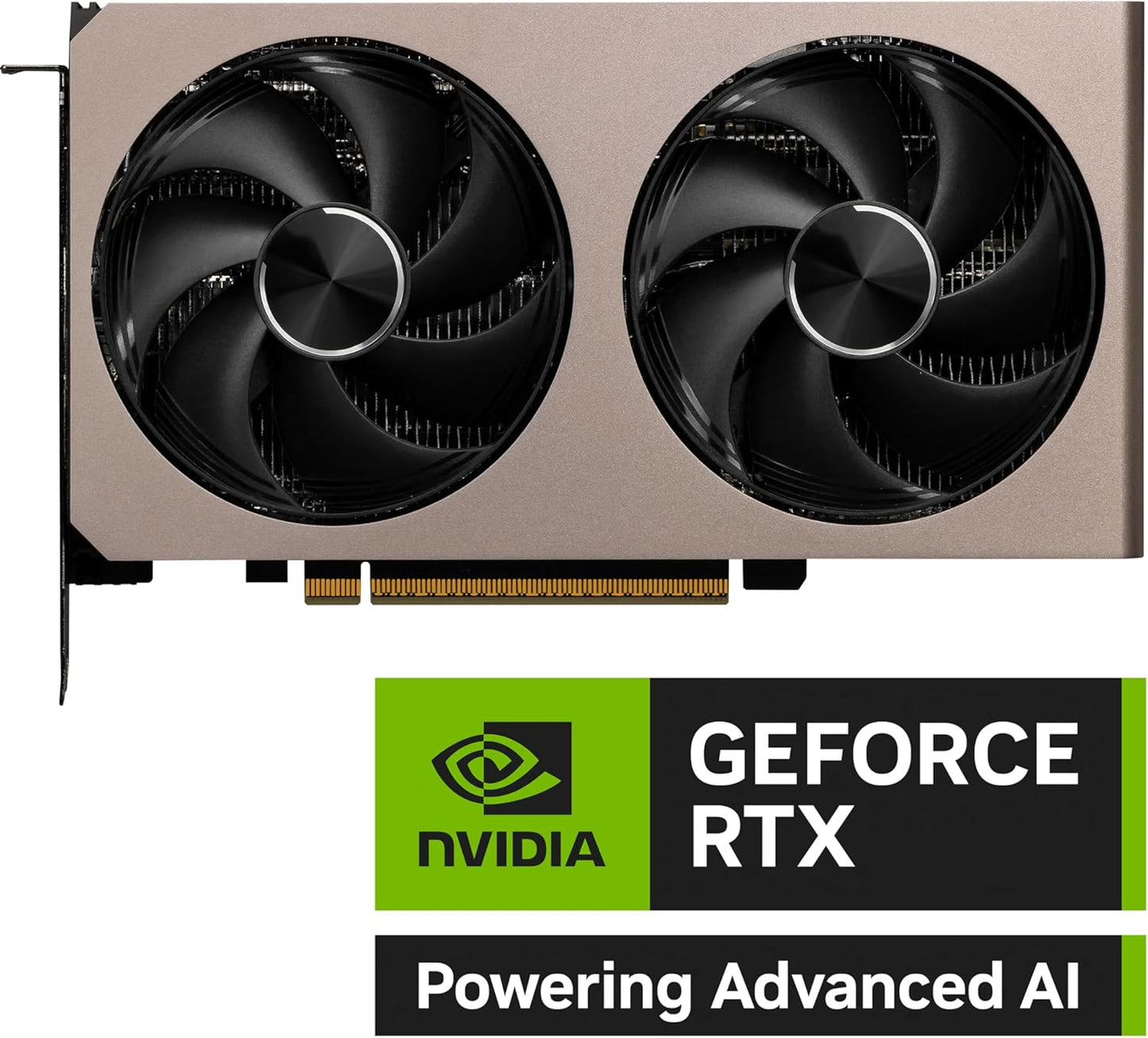 MSI GeForce RTX 5060 Ti 16G Inspire 2X OC - 16GB GDDR7 (28Gbps/128-bit), PCIe 5, Boost: 2617 MHz, HDMI 2.1b, DisplayPort 2.1b