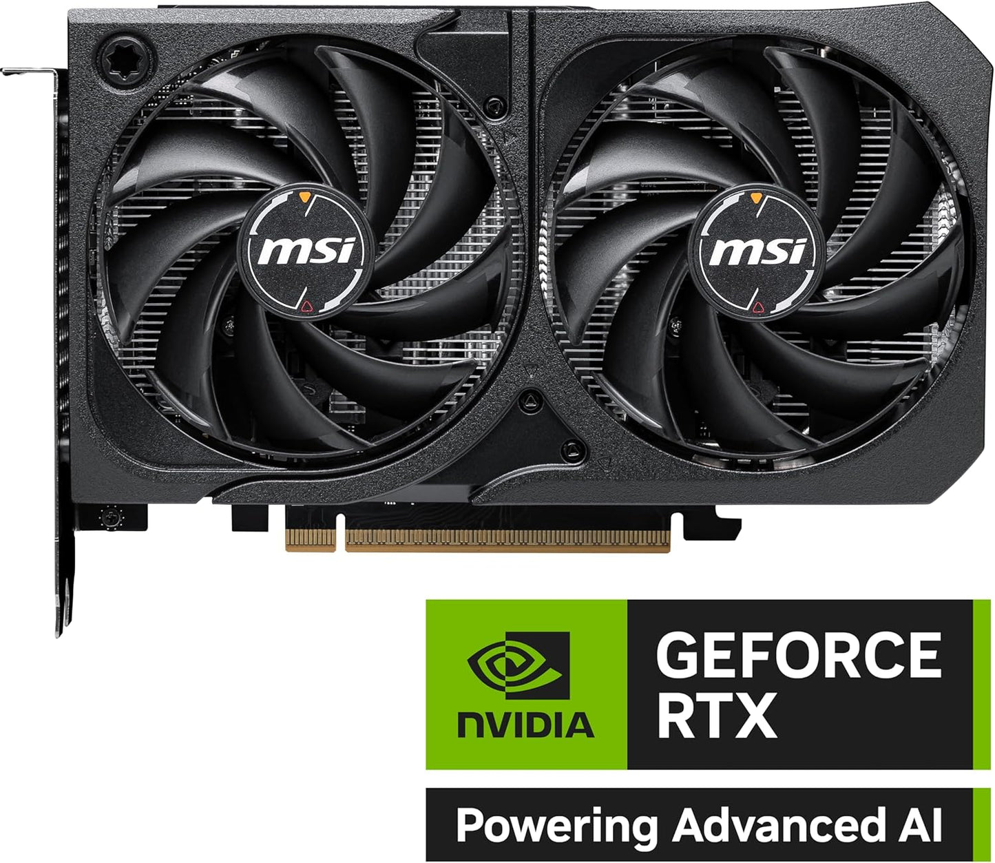 MSI GeForce RTX 5060 8G Shadow 2X OC - 8GB GDDR7 (28Gbps/128-bit), PCIe 5, Boost: 2535 Hz, HDMI 2.1b, DisplayPort 2.1b