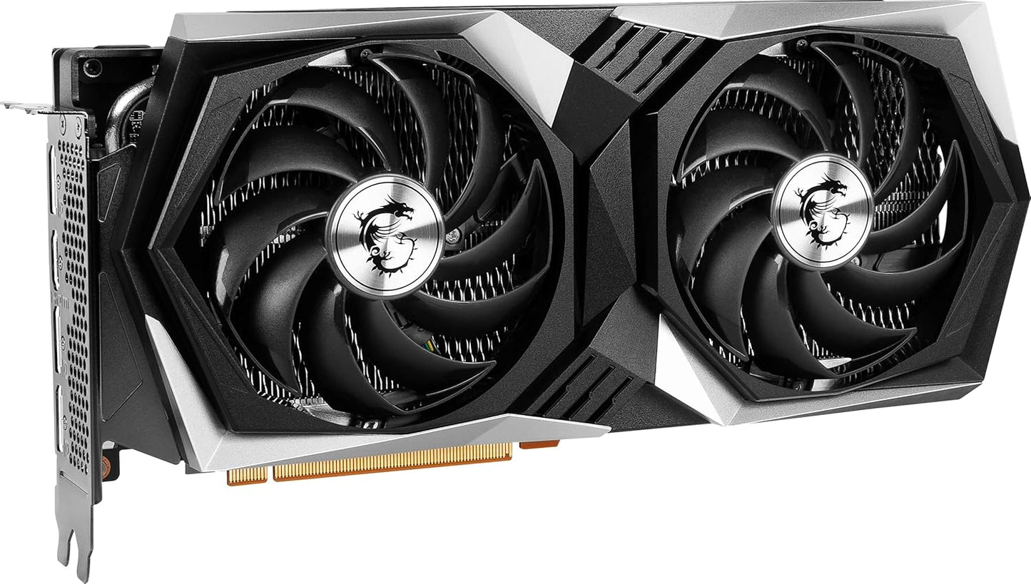 MSI Gaming Radeon RX 6650 XT 128-Bit 8 GB GDDR6 DP/HDMI Dual Torx 4.0-Lüfter, FreeSync DirectX 12 VR-fähige OC-Grafikkarte (RX 6650 XT Gaming X 8G), V502-063R
