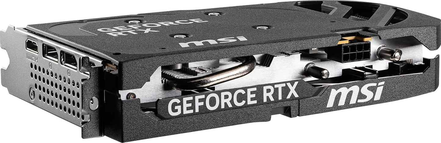 MSI GeForce RTX 5060 8G Shadow 2X OC - 8GB GDDR7 (28Gbps/128-bit), PCIe 5, Boost: 2535 Hz, HDMI 2.1b, DisplayPort 2.1b