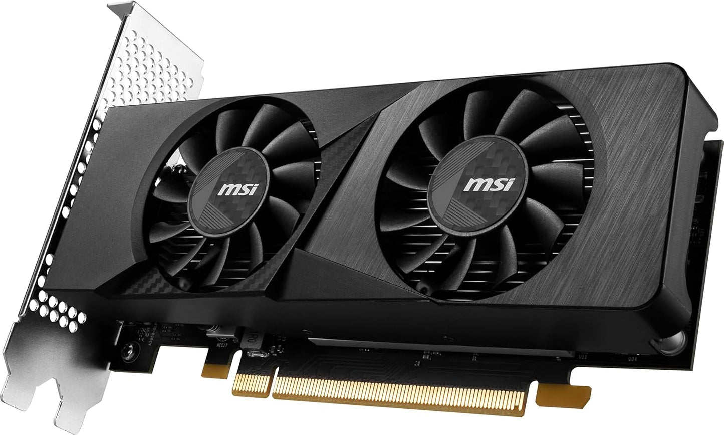 MSI GeForce RTX 3050 LP 6G OC - 6GB GDDR6 Speicher, 96-bit, 14 Gbps