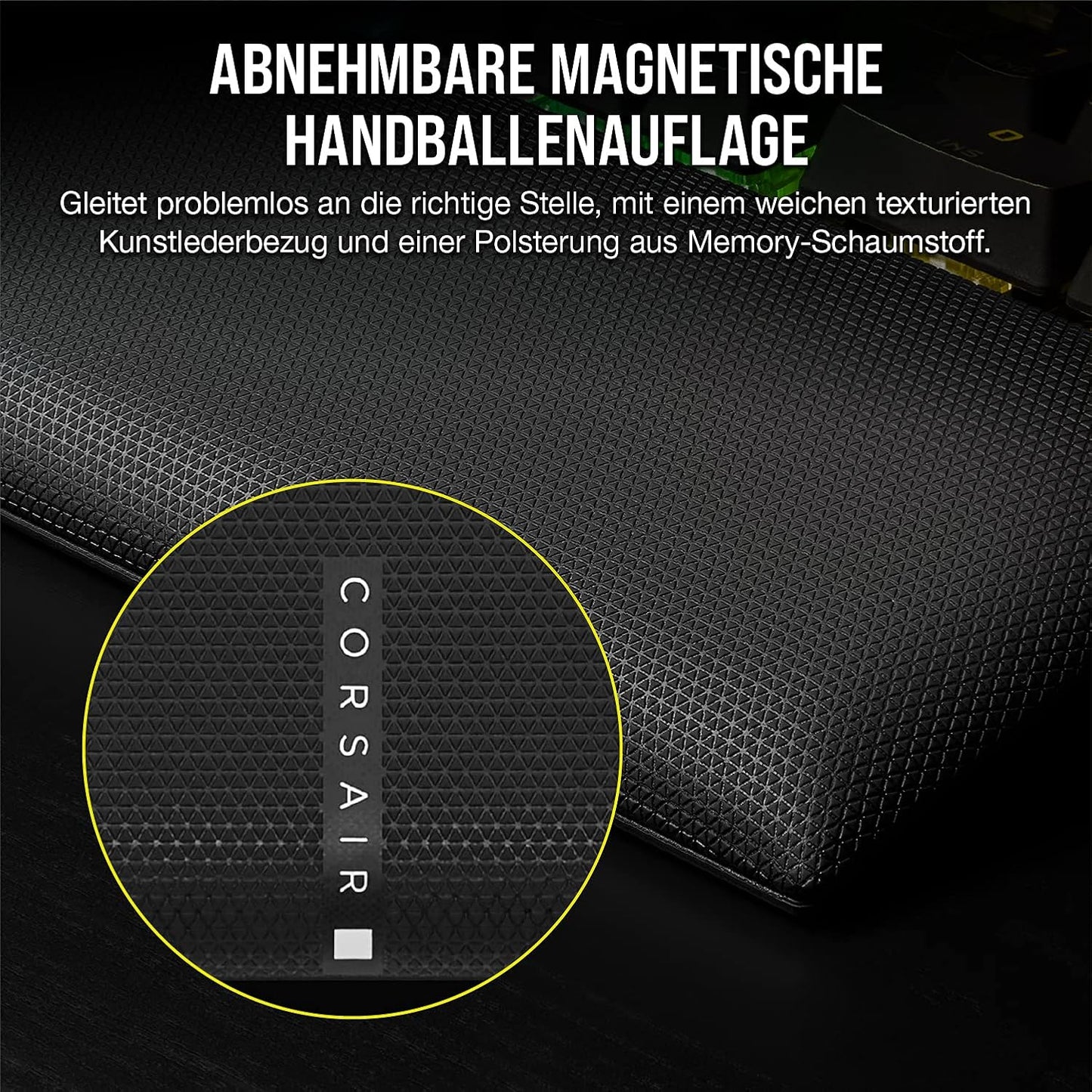 CORSAIR K100 RGB Optisch-Mechanische Kabelgebundene Gaming-Tastatur - OPX Linear-Schalter - PBT Double-Shot Tastenkappen - Elgato Stream Deck & iCUE Kompatibel - PC, Mac, Xbox - QWERTZ DE - Schwarz