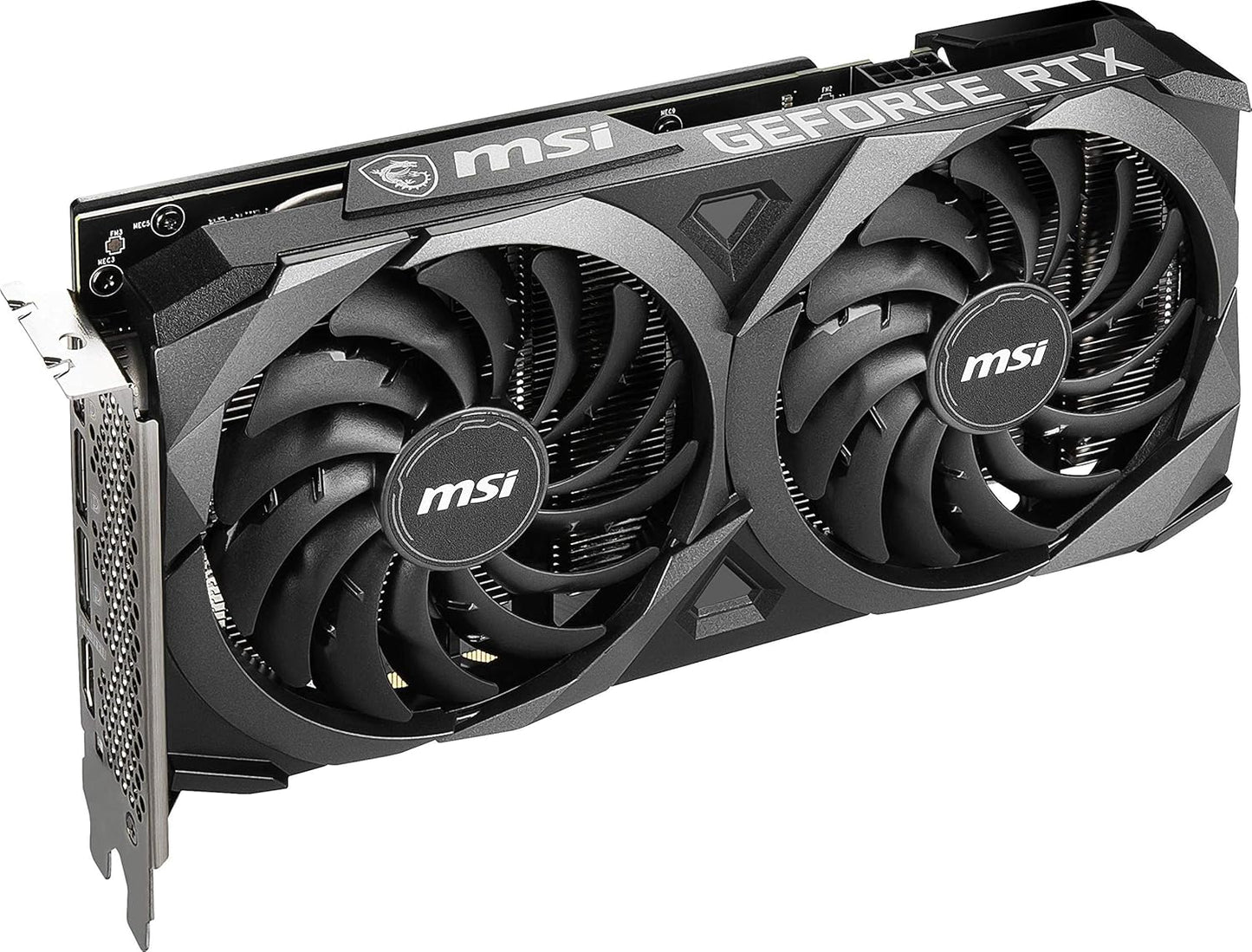 MSI GeForce RTX 3060 VENTUS 2X 12G OC, Gaming Grafikkarte - NVIDIA RTX 3060, 12GB GDDR6 Speicher, 192-bit, 15 Gbps