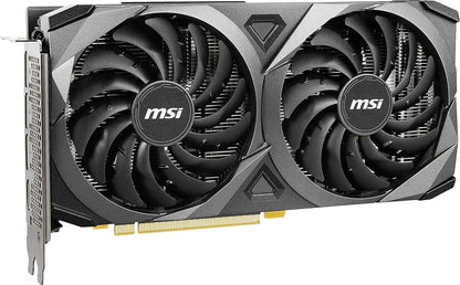 MSI GeForce RTX 3060 VENTUS 2X 12G OC, Gaming Grafikkarte - NVIDIA RTX 3060, 12GB GDDR6 Speicher, 192-bit, 15 Gbps