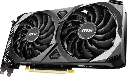 MSI GeForce RTX 3060 VENTUS 2X 12G OC, Gaming Grafikkarte - NVIDIA RTX 3060, 12GB GDDR6 Speicher, 192-bit, 15 Gbps