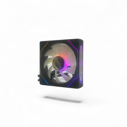 Lüfter ZS LJ-120 Pro Schwarz Hochleistung Gehäuselüfter für PC Modding Zubehör ASUS