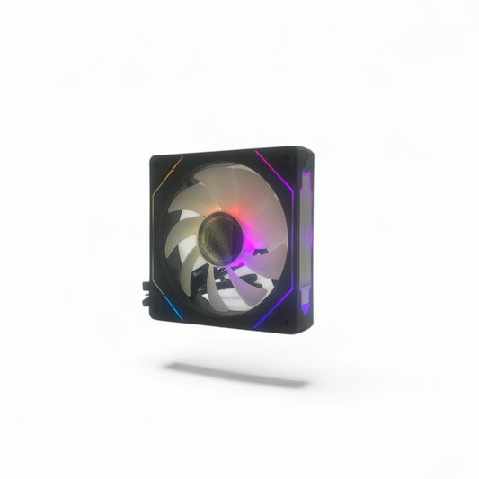 Lüfter ZS LJ-120 Pro Schwarz Hochleistung Gehäuselüfter für PC Modding Zubehör ASUS